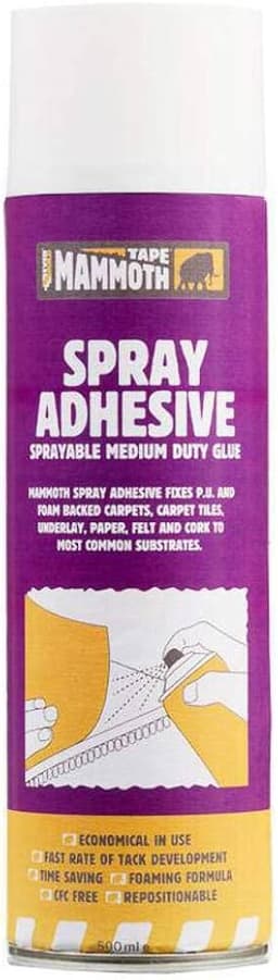 Everbuild  Mammoth Spray Adhesive 500ml(2spray05) 2