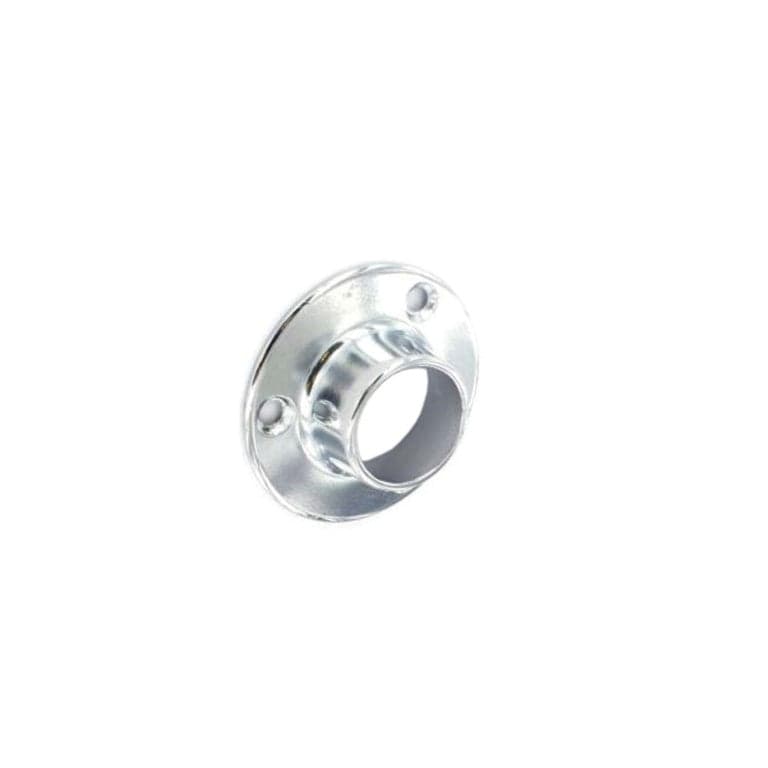 Securit 25mm End Socket Chrome Plated Pk2 (s5562)