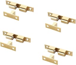 Securit 42mm Double Ball Catch Brass Pk2 (s5426) 1