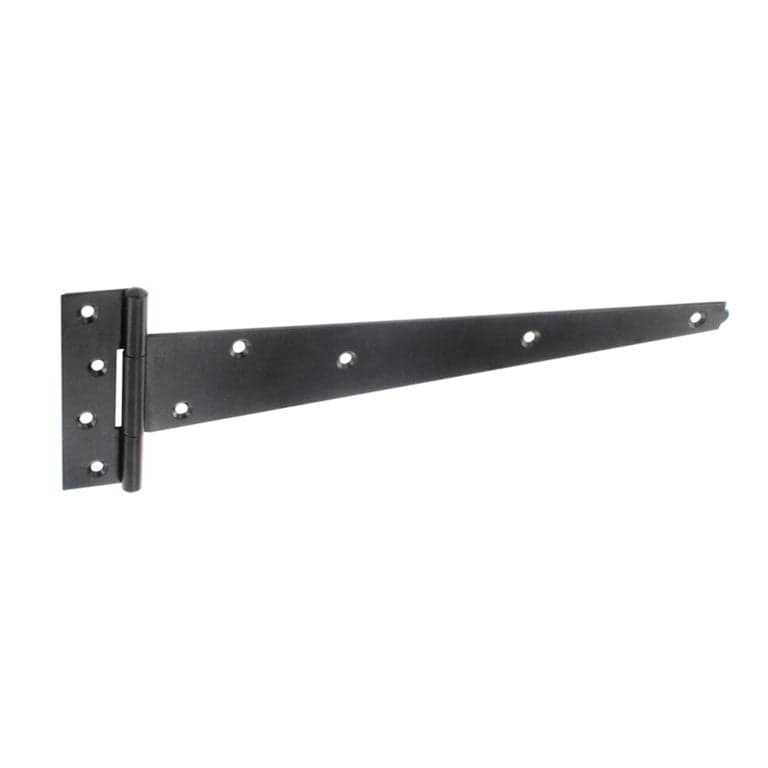 Securit 200mm 8'' Tee Hinges Heavy Black (s4563)