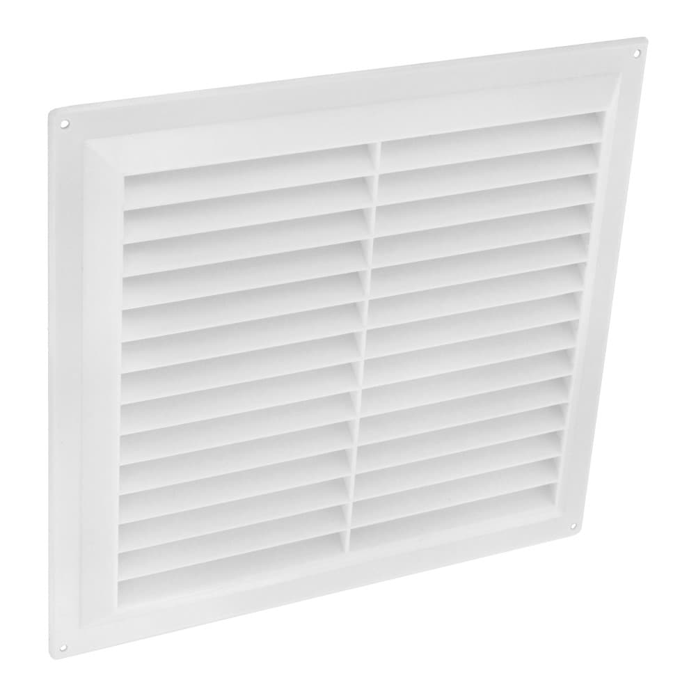 Securit 9 X 9'' Louvre Ventilator White (s3259)