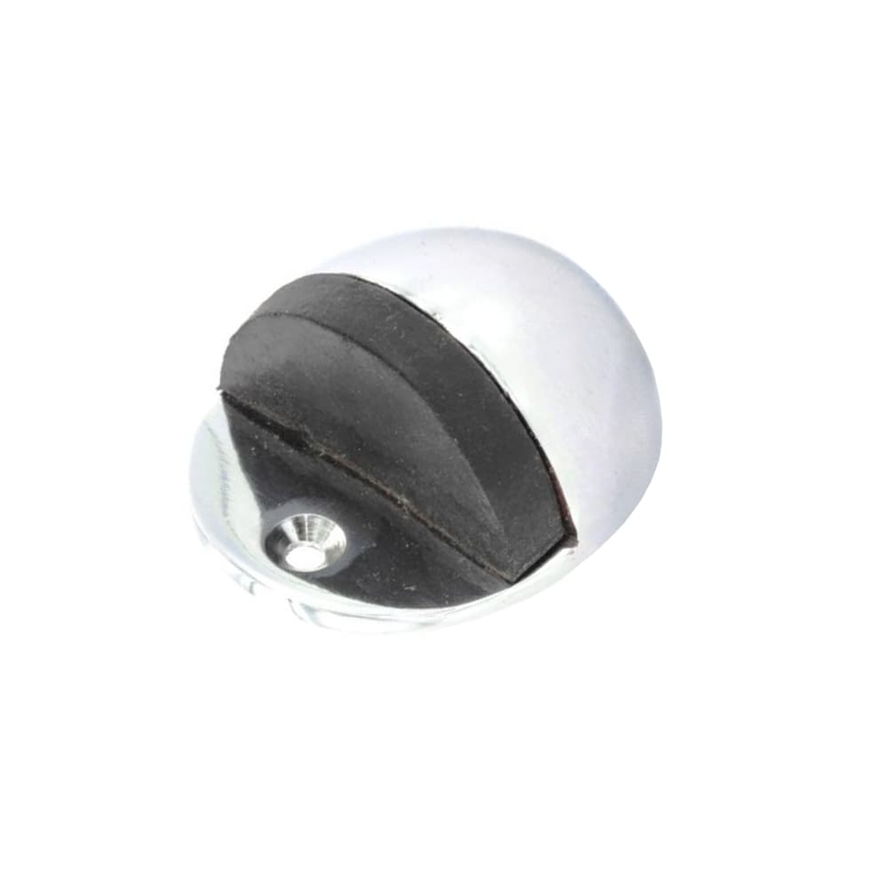 Securit 50mm Chrome Oval Door Stop (s2984)