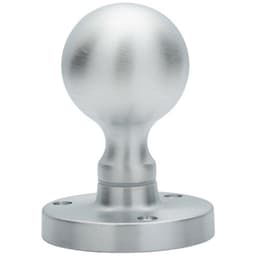 Securit 57mm Satin Chrome Mortice Knobs 1pair (s2780) 1