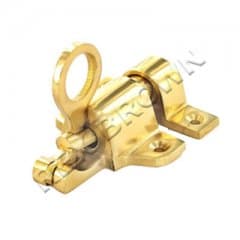 Securit 65mm Brass Fanlight Catch (s2588)