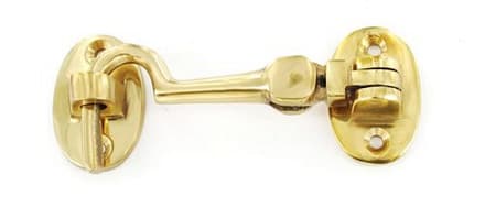 Securit 75mmbrass Cabin Hook Silent Type (s2550)