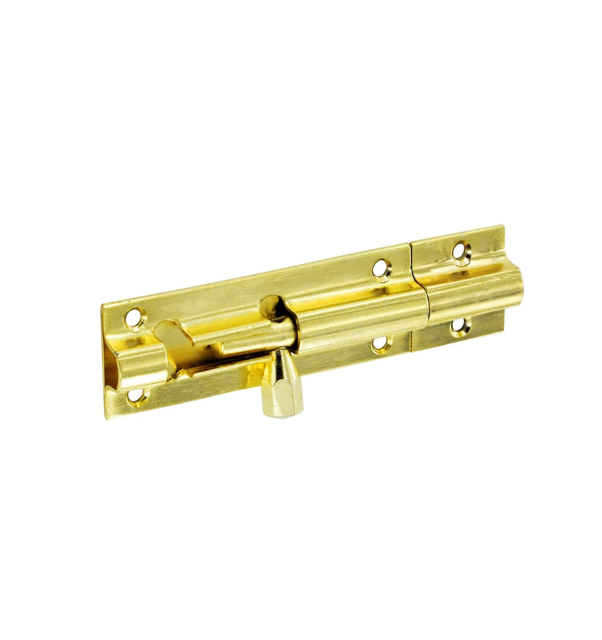 Securit 75mm Brass Door Bolt 1" Wide (s1524)
