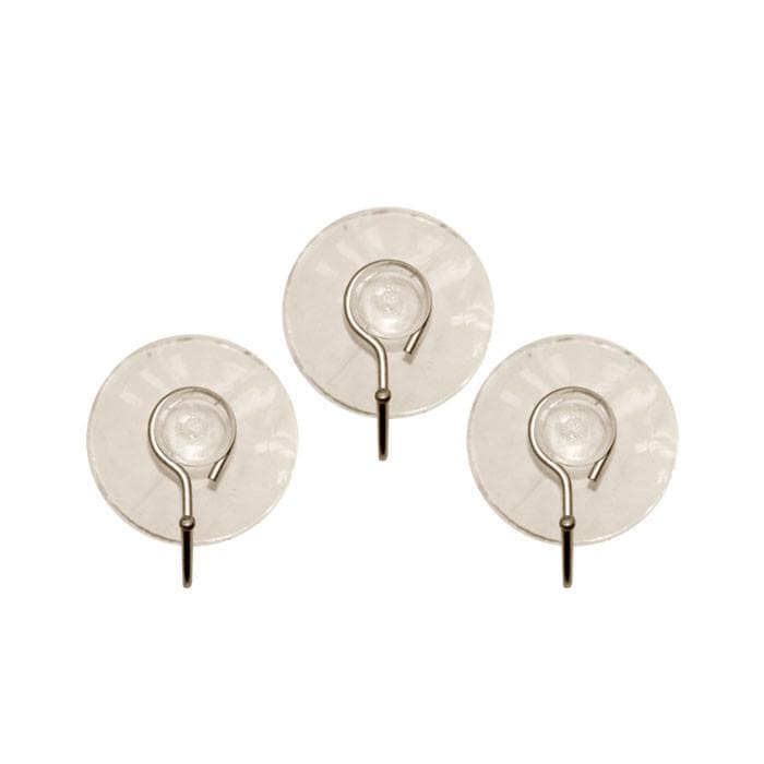Metaltex Suction Hooks Set Of 3