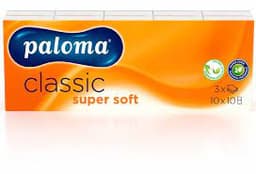 PALOMA 10PK x 10  3PLY POCKET TISSUES 1