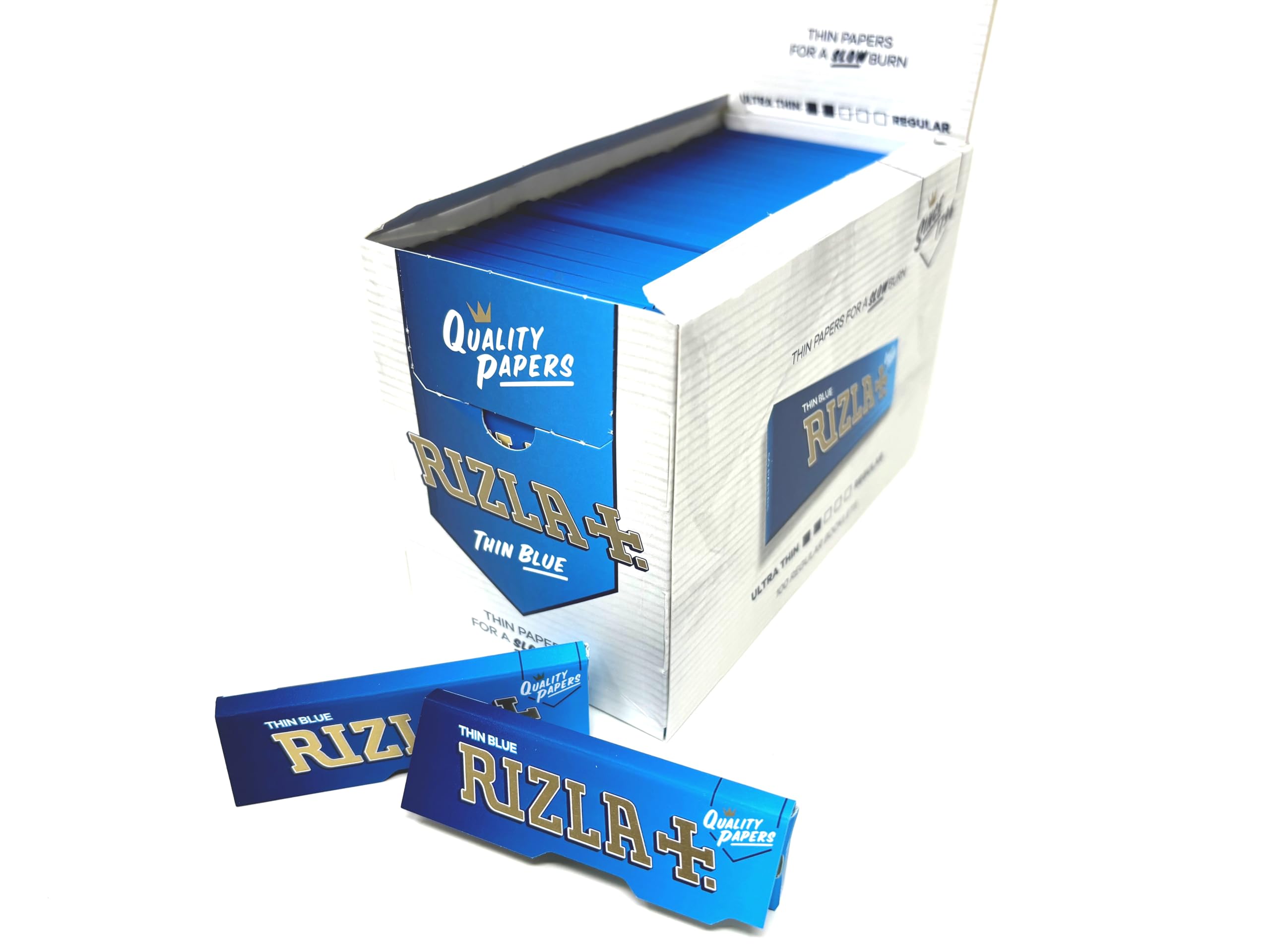 Rizla Blue Standard Regular Rolling Papers Pk100 image