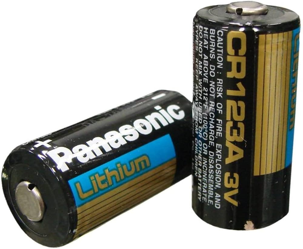Panasonic CR123(3V) Lithium Batteries