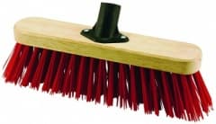 11" (29cm) Red PVC Stiff Broom Head