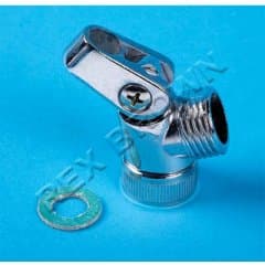 Swivel Shower Knuckle - Chrome