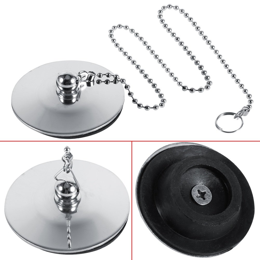 Sink & Bath Plug Chr image