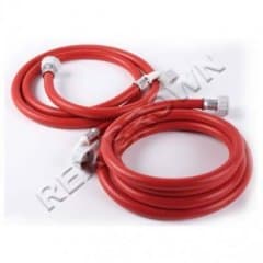 Inlet Hose 1.5m 90 degree  Bend Red