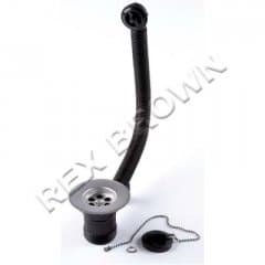 Combined Waste & Overflow For Sinks 1 1/2" S/S