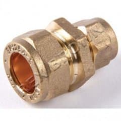 Compression Straight Reducer 15mm X 10mm