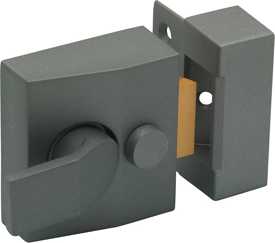 Sterling Night Latch Deadlocking Standard - Grey