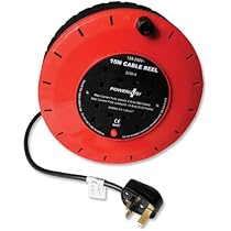 Powerplus Cable Reel 13a 4 Way 15metre P (1168) image