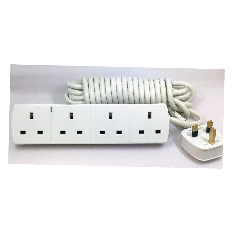 Powerplus 4 Way 5mtr 13 Amp Extension Lead