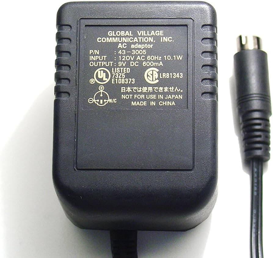 Powerplus 600ma Non Reg Ac/dc Adaptor