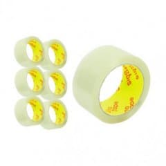 48mm x 40m Clear Tape (2" clear tape) pk 6