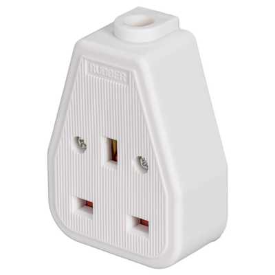 Red/Grey Rubber One Gang Socket C01 image