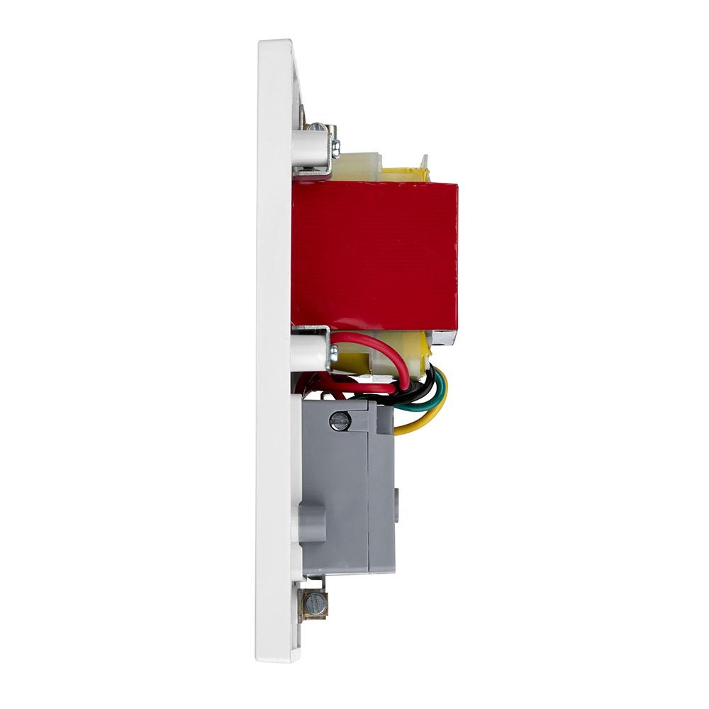Red/Grey Dual Voltage Shaver Socket B31P image