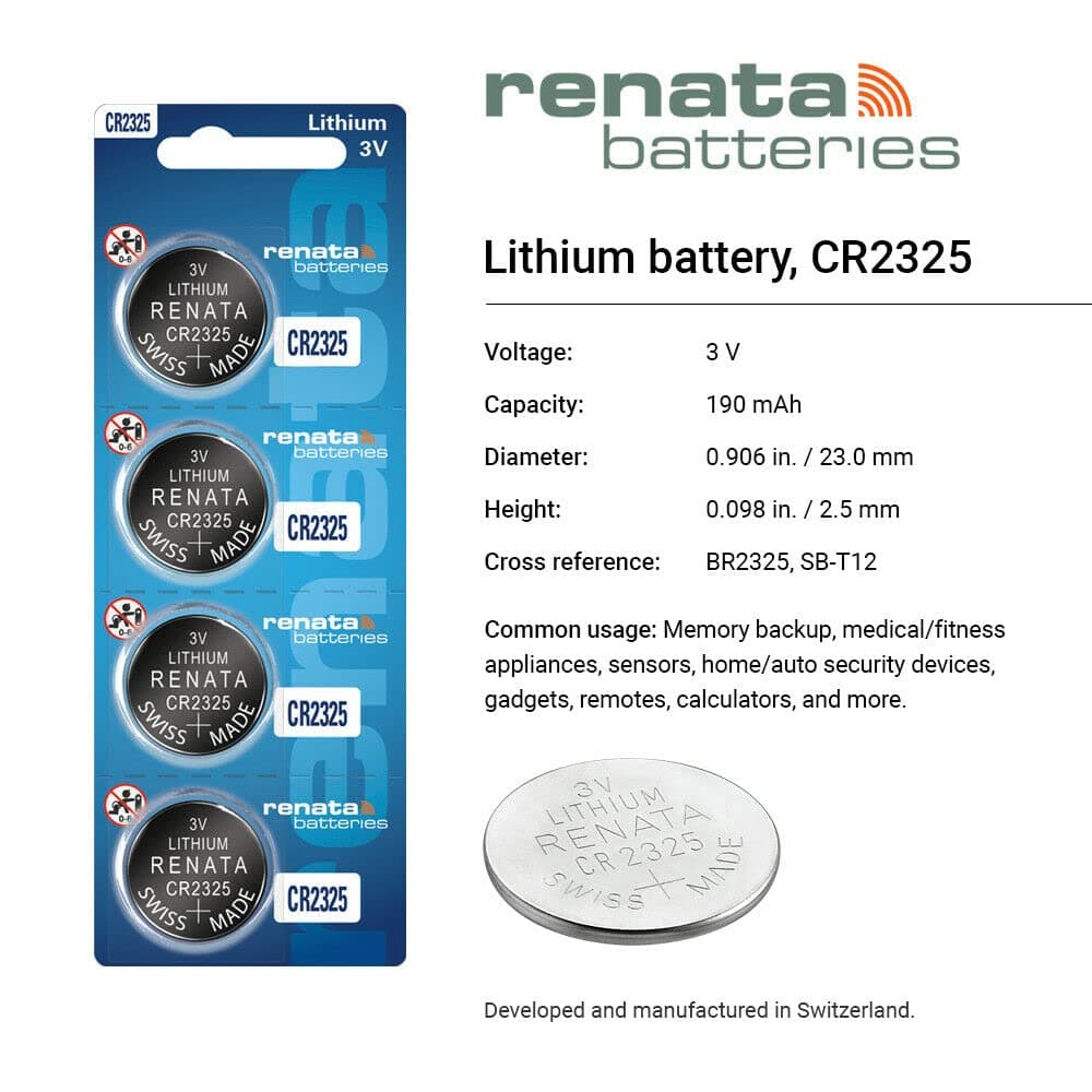 Renata Cr2325 Batteries