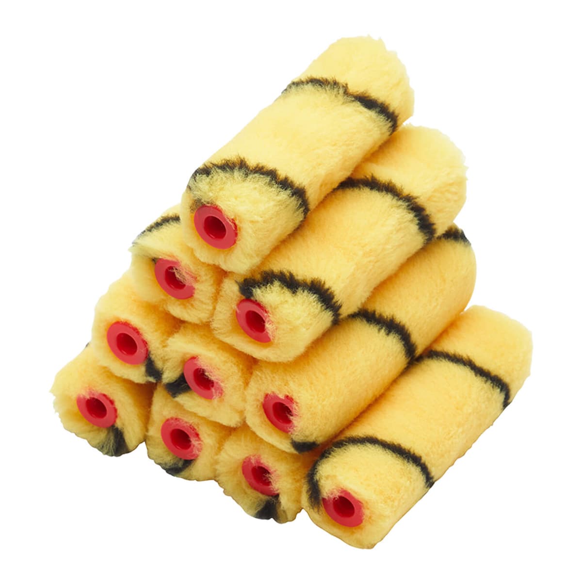 Rodo Prodec 4" Tiger Stripe Mini Roller Refills Pk10