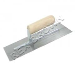 RST 11 1/2" X 4 3/4" Serrated Trowel
