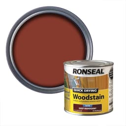 Ronseal Qdws Satin Deep Mahogny 250ml 1