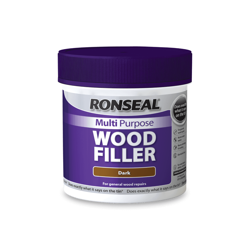 Ronseal Multi-Purpose Wood Filler Dark 100g