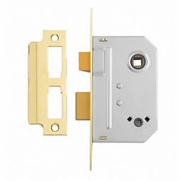 Yale Pm236 Bathroom lock 64mm Pb (P-M236-PB-63) 1