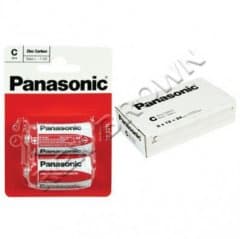 Panasonic C(R14) 2pk Zinc Carbon Batteries (box) 2