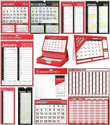 Tallon Month to View, Easy View Planner in Hanging