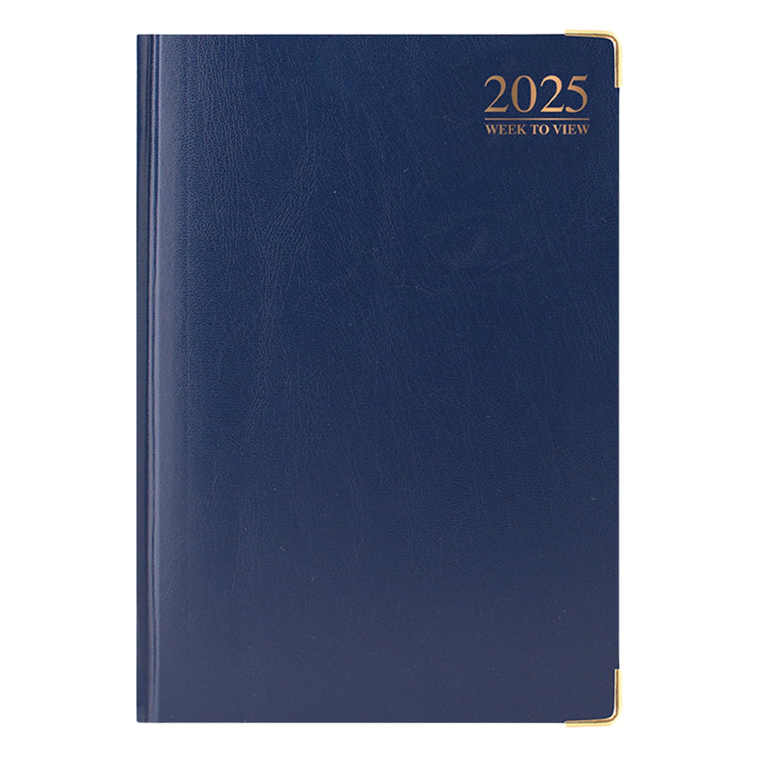 Tallon A4, Week to View Diary Padded Gilt-edged with image