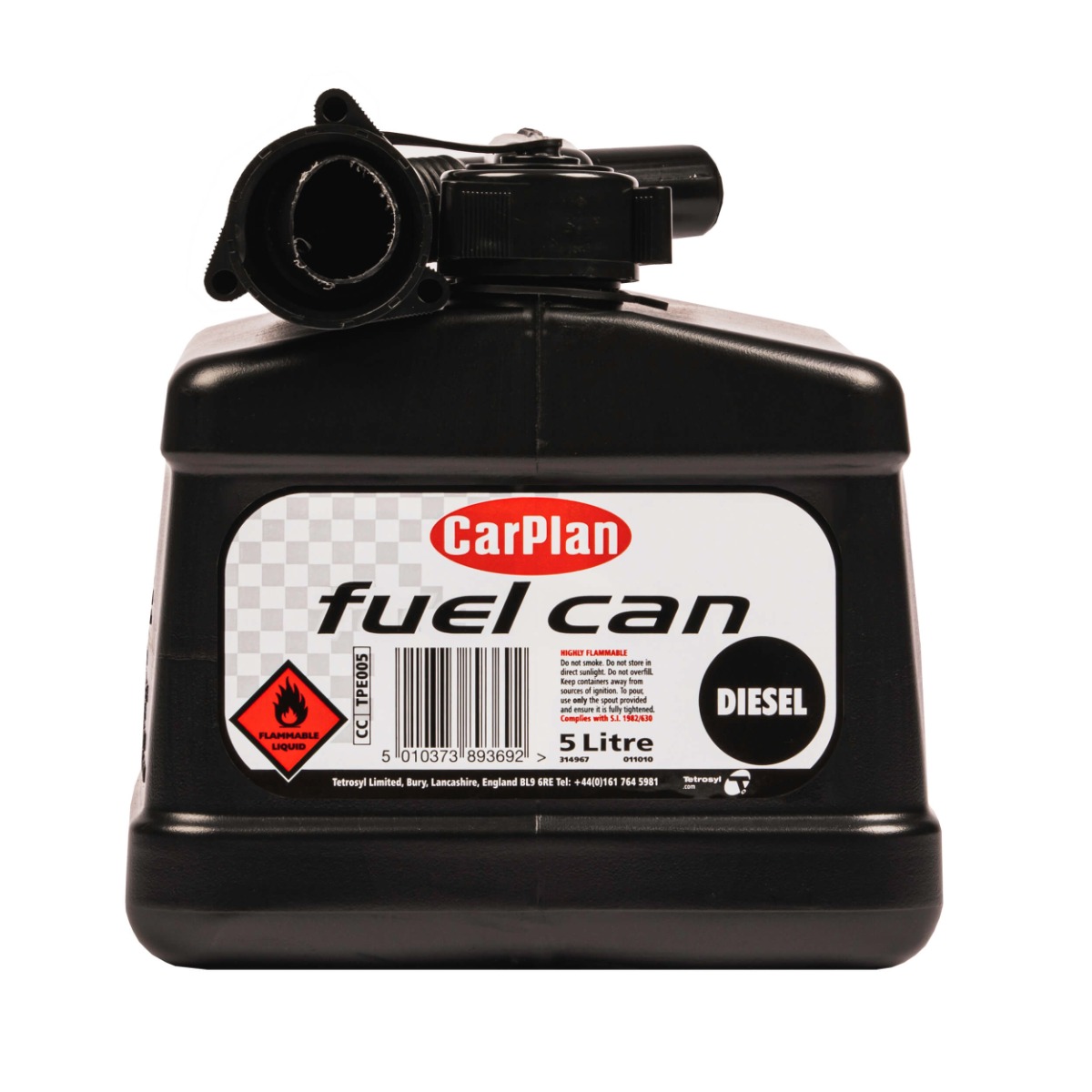 Car Plan Tetracan Diesel Black 5Ltr image