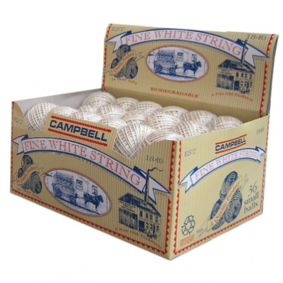 Holm Tie [Campbell] 15M Fine Cotton String (Box of 36) BL15M image