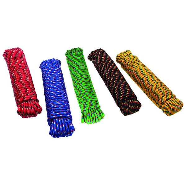 Holm Tie General Purpose Stranded Polypropylene Clothes Line with Asst. Colours (30 Metres) SP30 image
