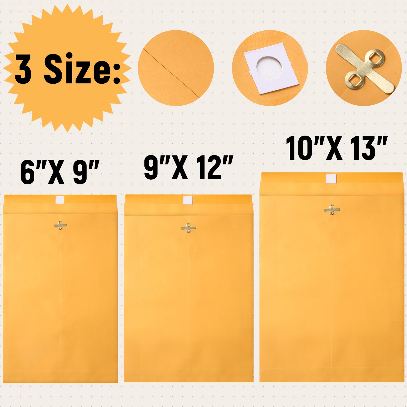 Comet 4x9" Manilla Envelopes Pk50 (SW35) image