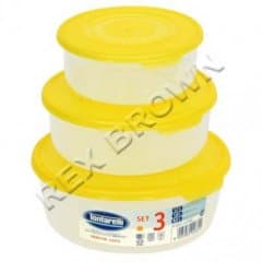 Set 3 Round Food Boxes