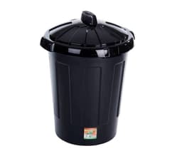 WHAM  eden 80l Dustbin  Black 1