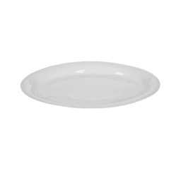 Whitefurze 42cm Oval Platter - White 1