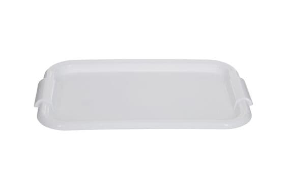 Whitefurze 49cm Rectangular Tray-white