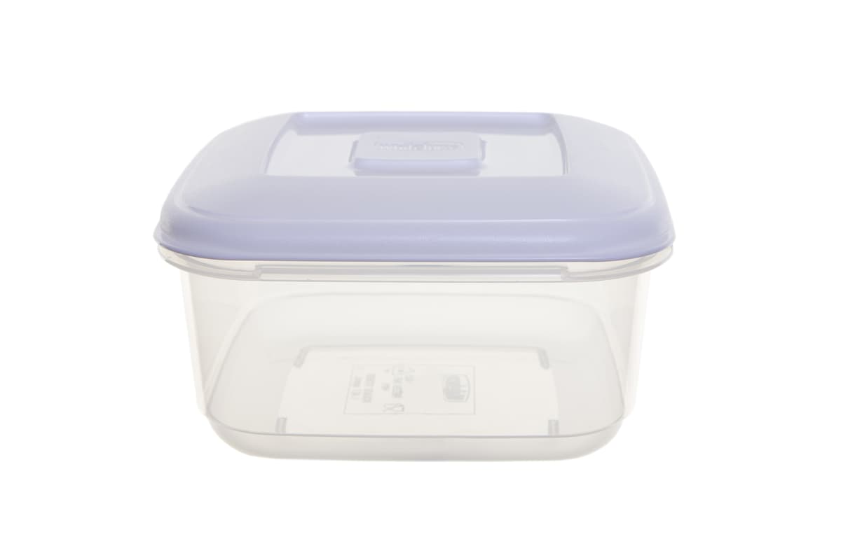 Whitefurze 2.3 Lt Square Food Box & Lid White