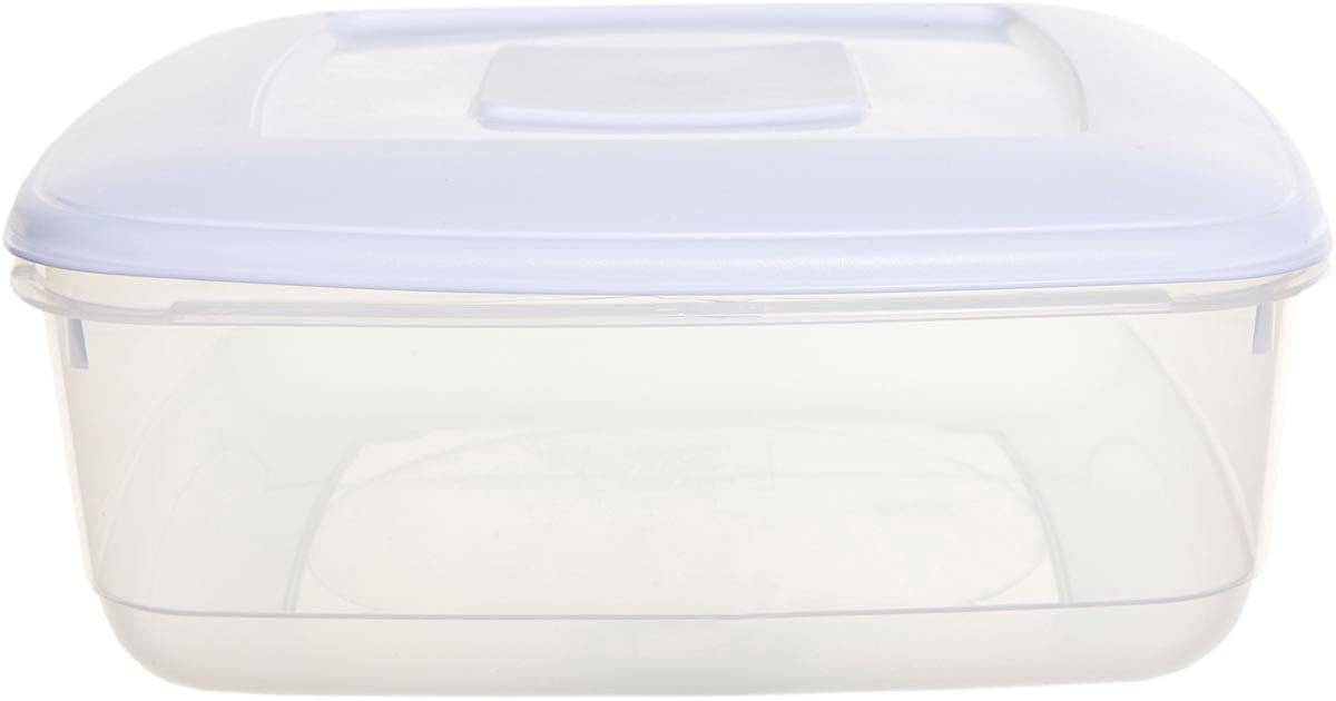 Whitefurze 7lt Food Storage Box - White Lid image
