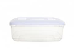 Whitefurze 4lt Food Storage Box - White Lid