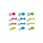 151 Pets Play  Pet Squeaky Ball Asst (pap1009) image