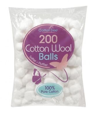 151 Cotton Tree  Cotton Balls-white 120pk (ct008a)