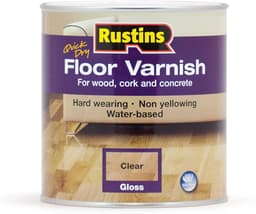 Rustin Q/D Clear Varn Gloss 1Ltr 1